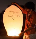 Handwritten Customized Happy Birthday Sky Lanterns